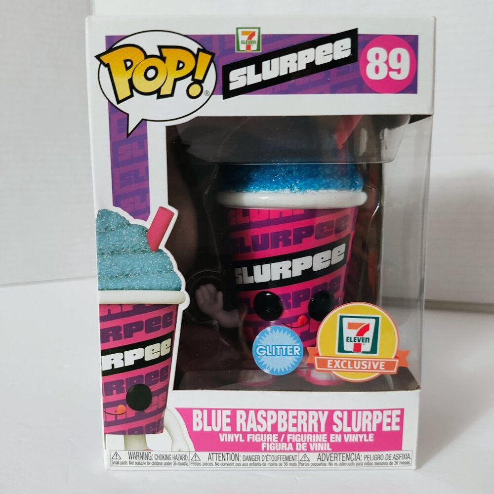 Funko Pop! - Blue Raspberry Slurpee (Glitter) #89 - 7-Eleven Exclusive